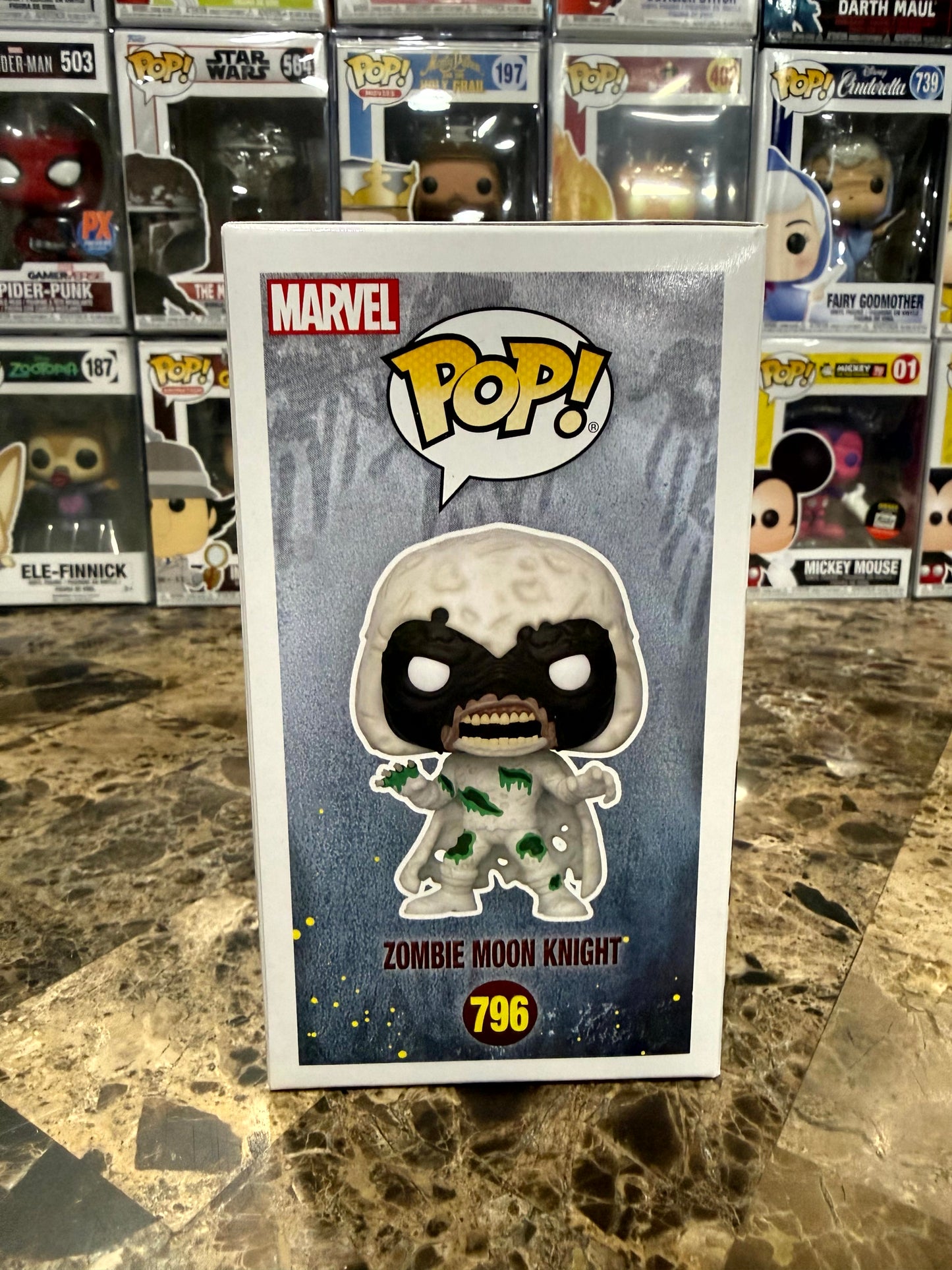 Zombie Moon Knight (Funko.com Exclusive) #796 Marvel Zombies - Funko Pop!