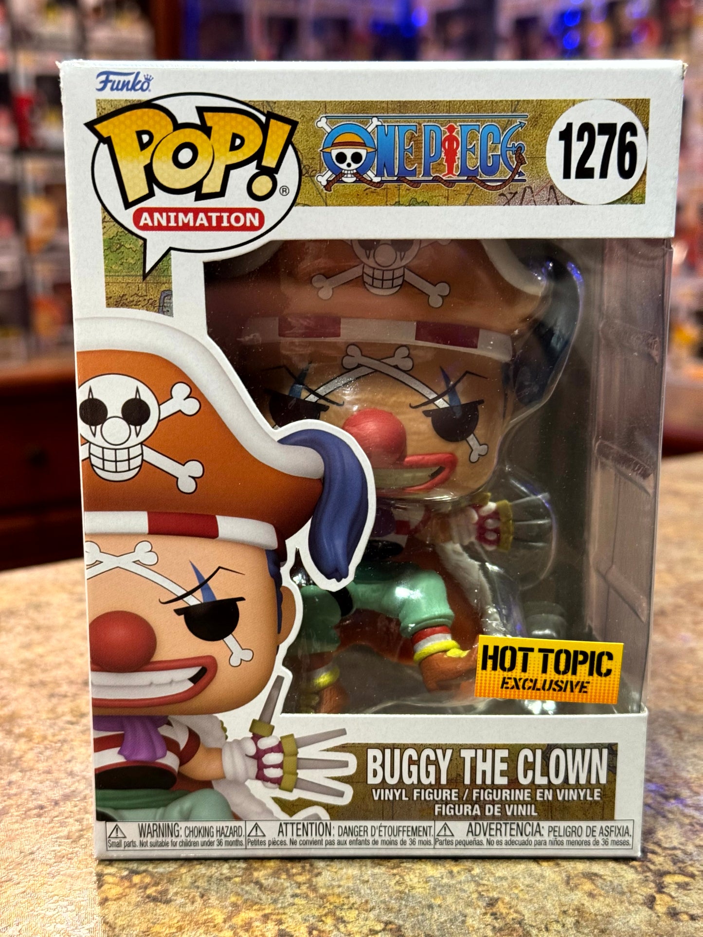 Buggy the Clown — One Piece #1276 Funko Pop! Vinyl