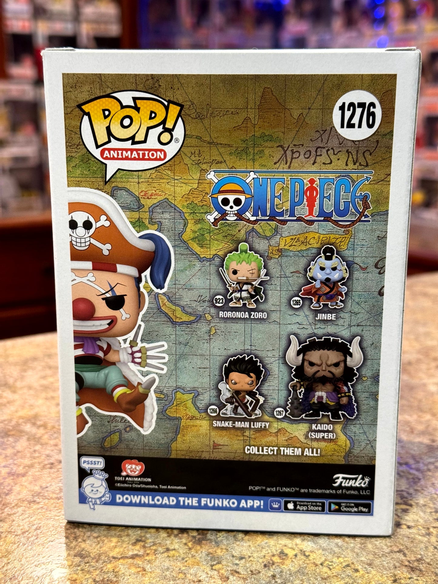Buggy the Clown — One Piece #1276 Funko Pop! Vinyl