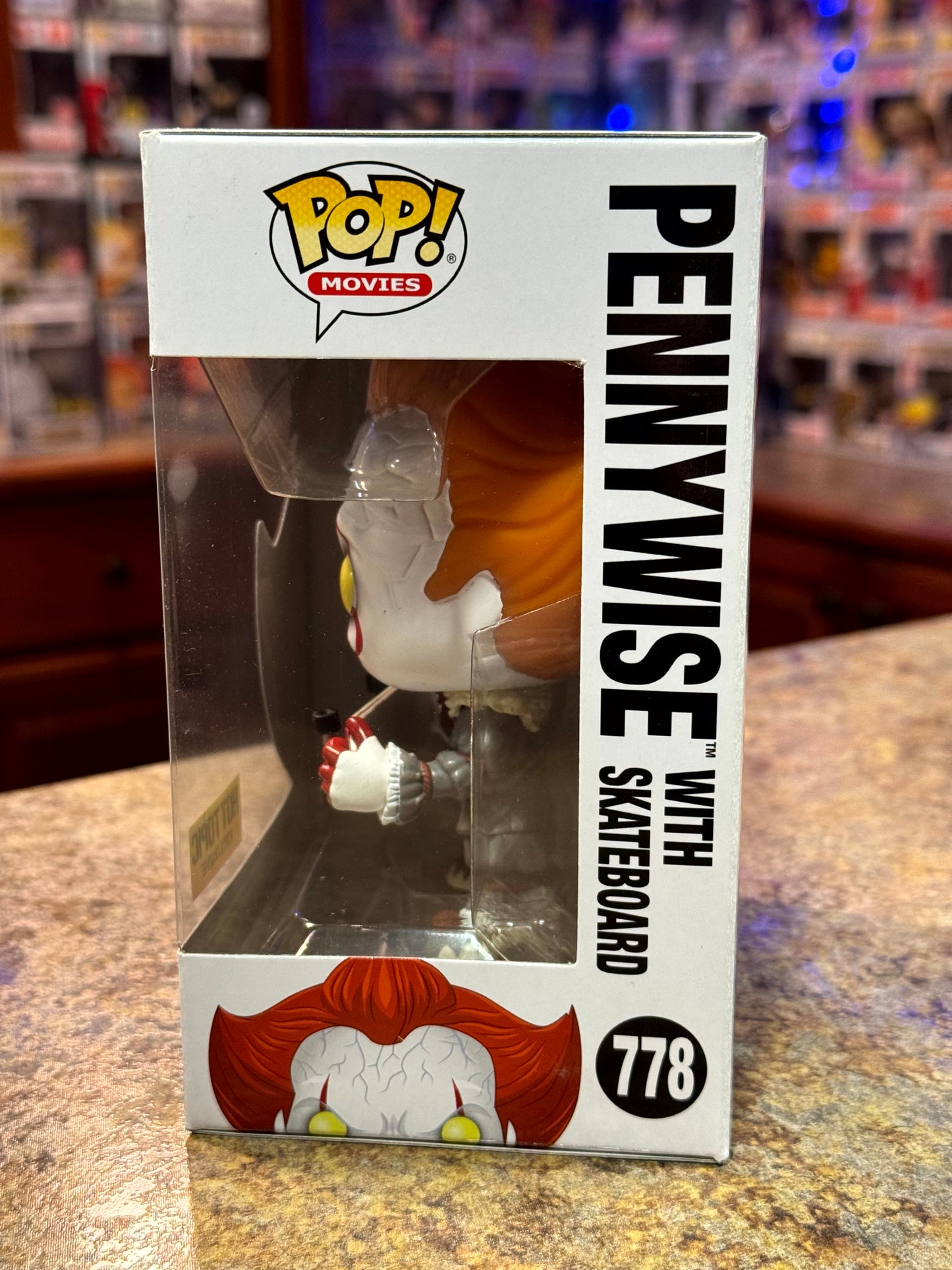 Pennywise with Skateboard — IT Chapter Two #778 Funko Pop! Vinyl