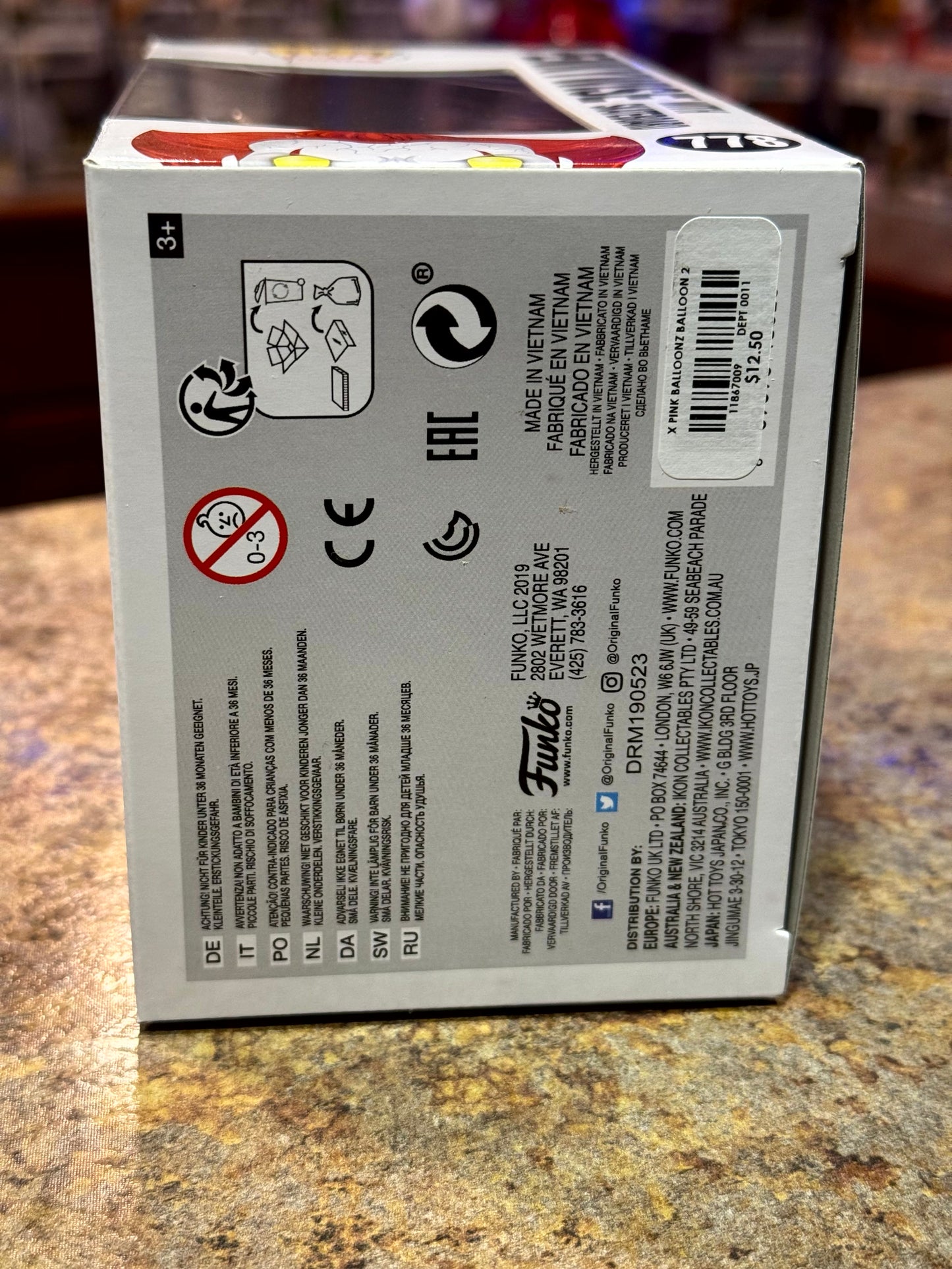 Pennywise with Skateboard — IT Chapter Two #778 Funko Pop! Vinyl