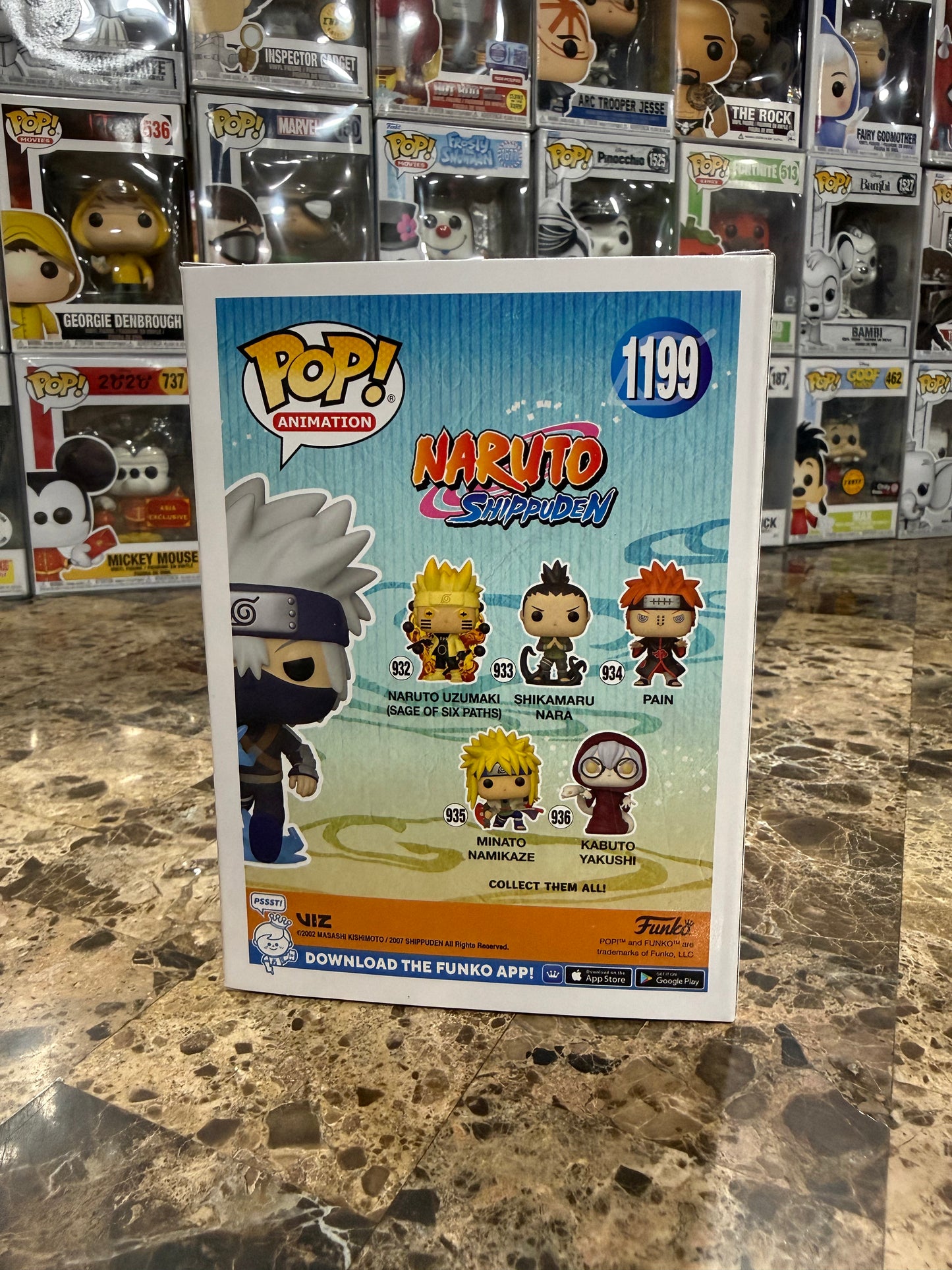 Kakashi Hatake (AAA Anime Exclusive) #1199 Naruto Shippuden - Funko Pop!
