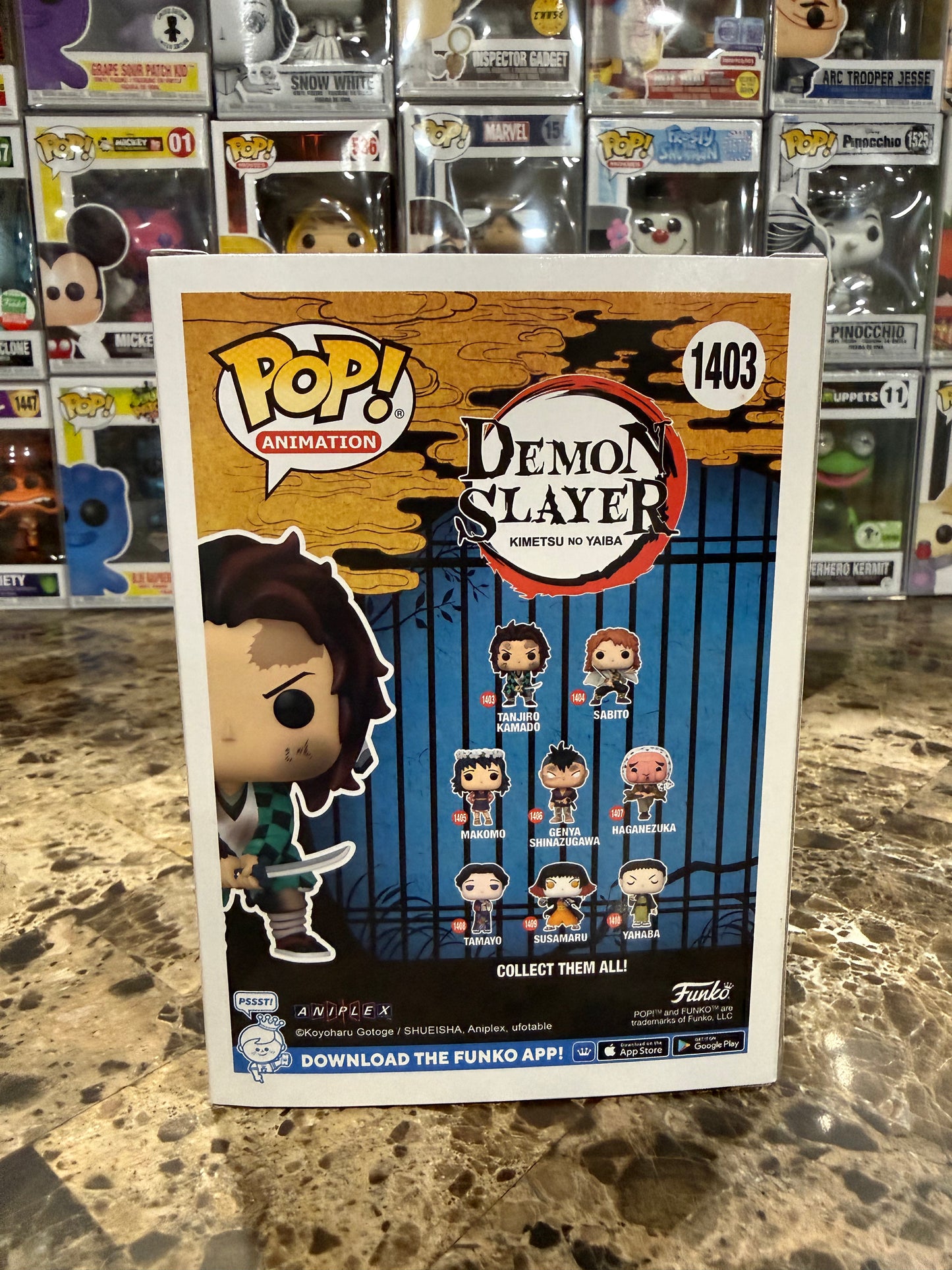 Tanjiro Kamado #1403 Demon Slayer: Kimetsu no Yaiba - Funko Pop!