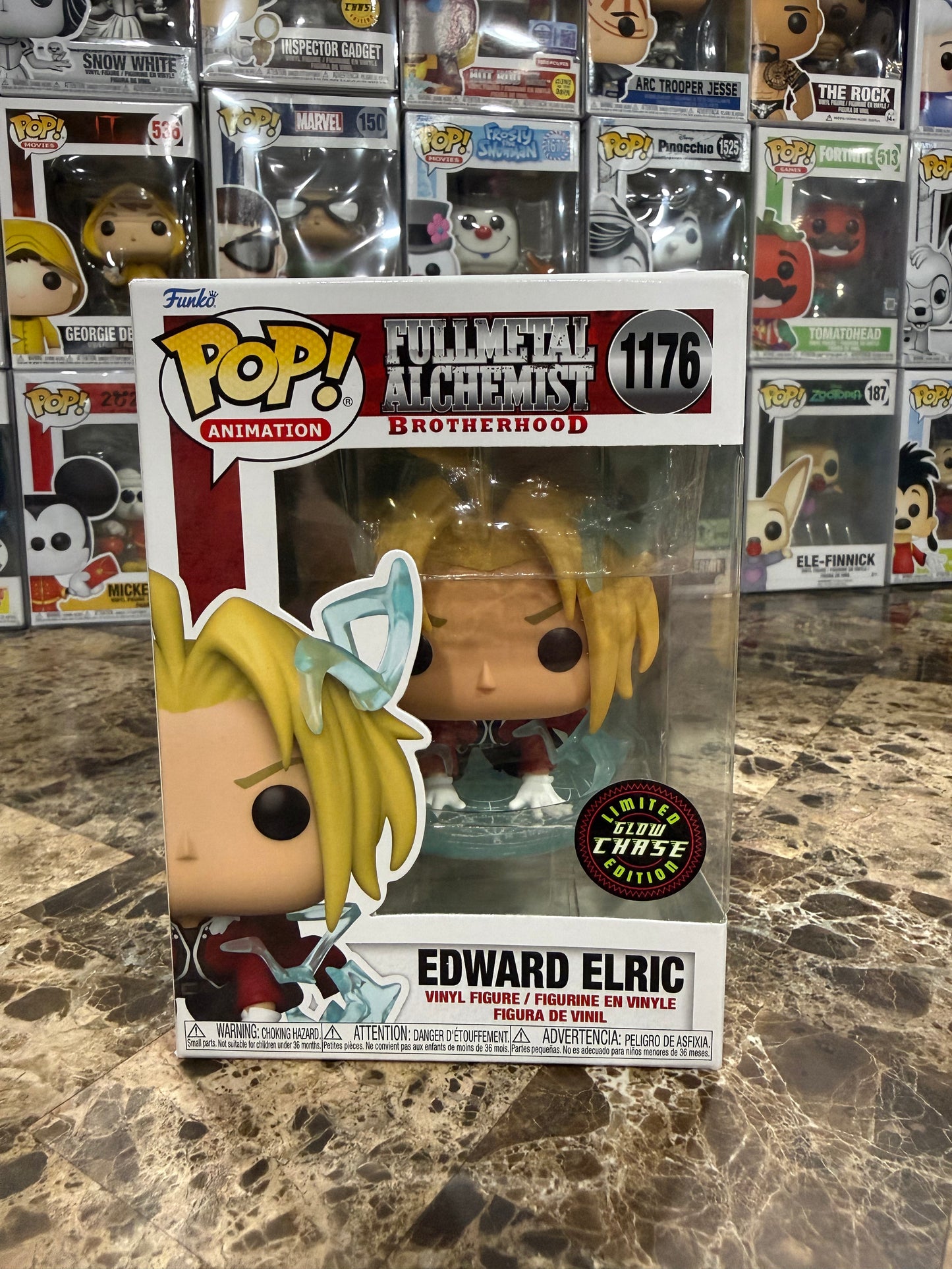 Edward Elric (Limited Glow Chase Edition) #1176 Fullmetal Alchemist: Brotherhood - Funko Pop!