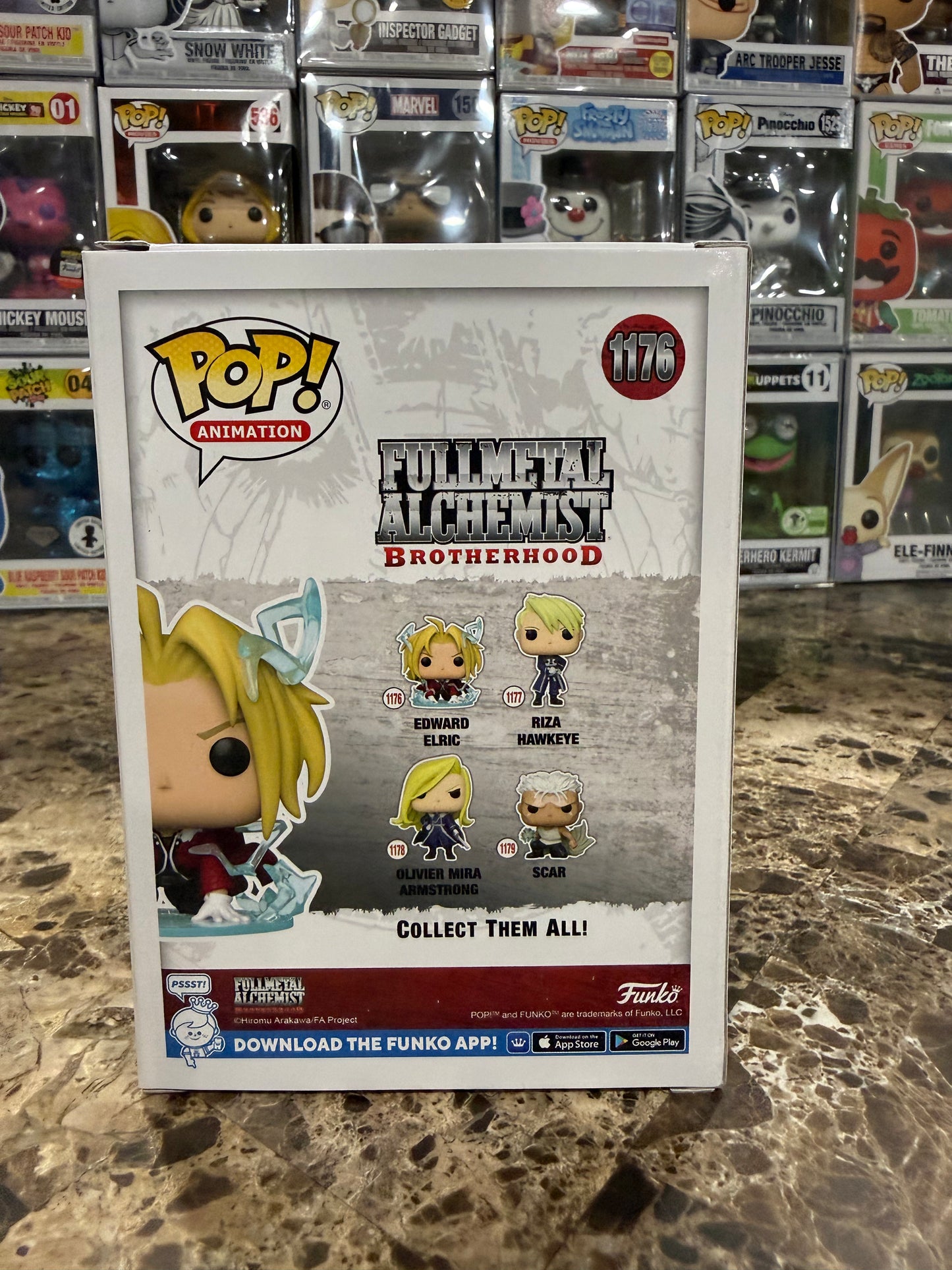 Edward Elric (Limited Glow Chase Edition) #1176 Fullmetal Alchemist: Brotherhood - Funko Pop!