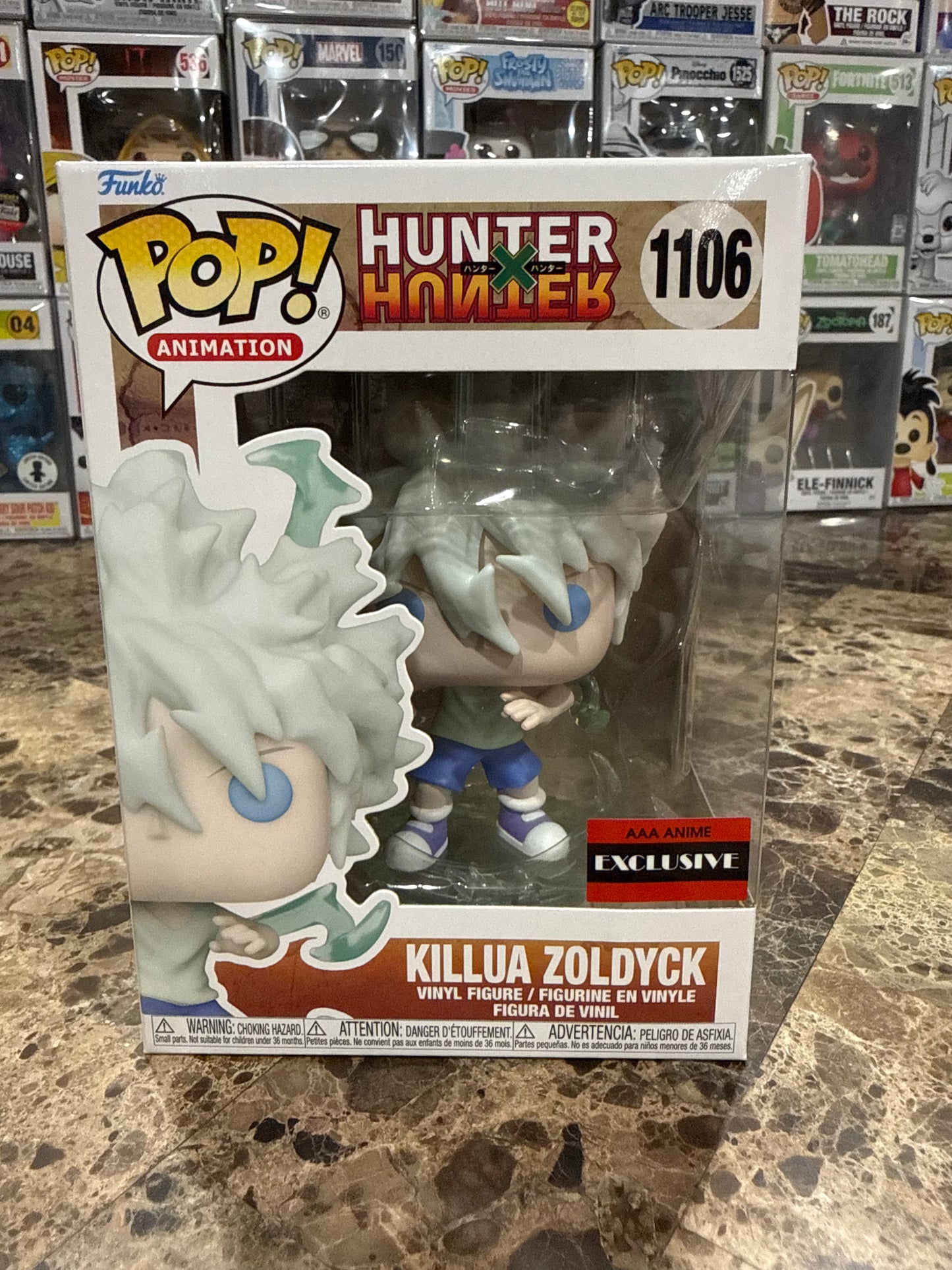 Killua Zoldyck (AAA Anime Exclusive) #1106 Hunter x Hunter - Funko Pop!