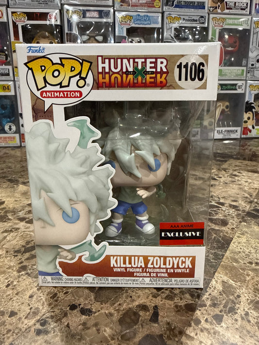 Killua Zoldyck (AAA Anime Exclusive) #1106 Hunter x Hunter - Funko Pop!