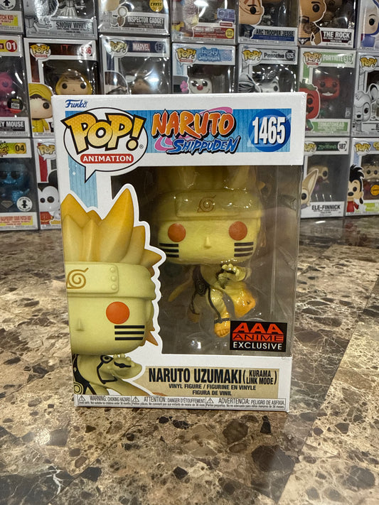 Naruto Uzumaki (Kurama Link Mode) (AAA Anime Exclusive) #1465 Naruto Shippuden - Funko Pop!