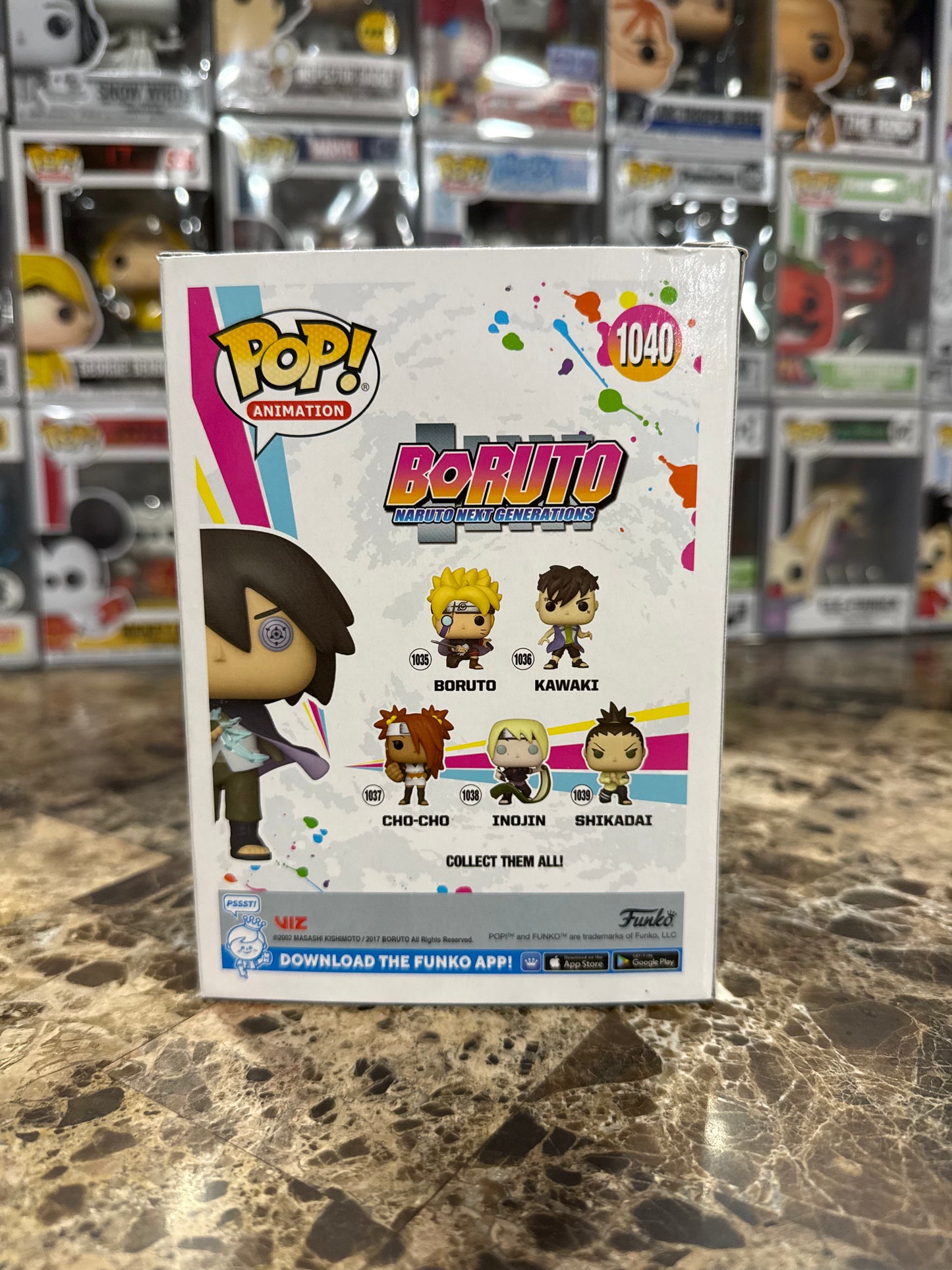 Sasuke (Chalice Collectibles Exclusive) #1040 Boruto: Naruto Next Generations - Funko Pop!