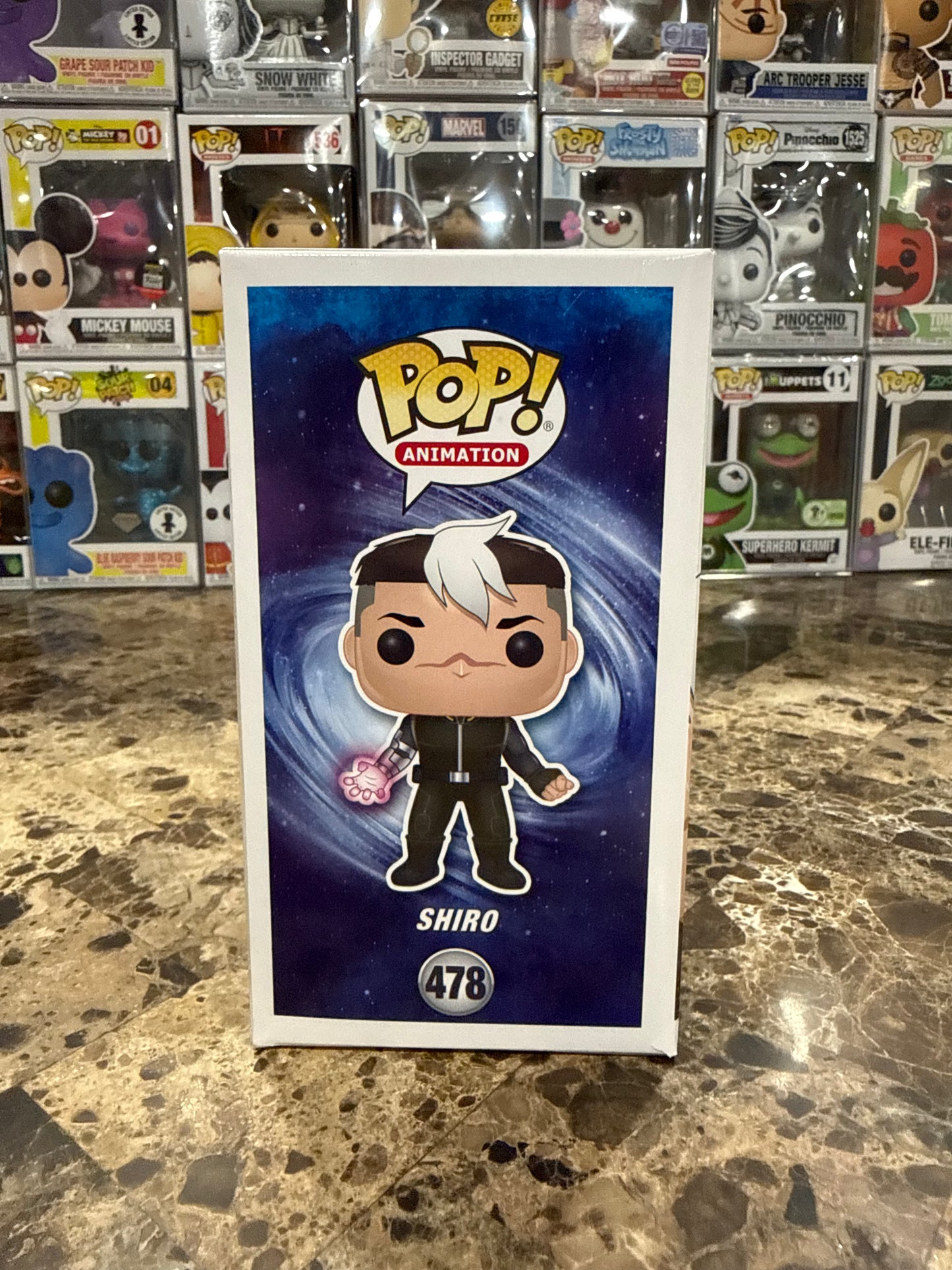 Shiro (Glow in the Dark Hot Topic Exclusive) #478 Voltron: Legendary Defender - Funko Pop!