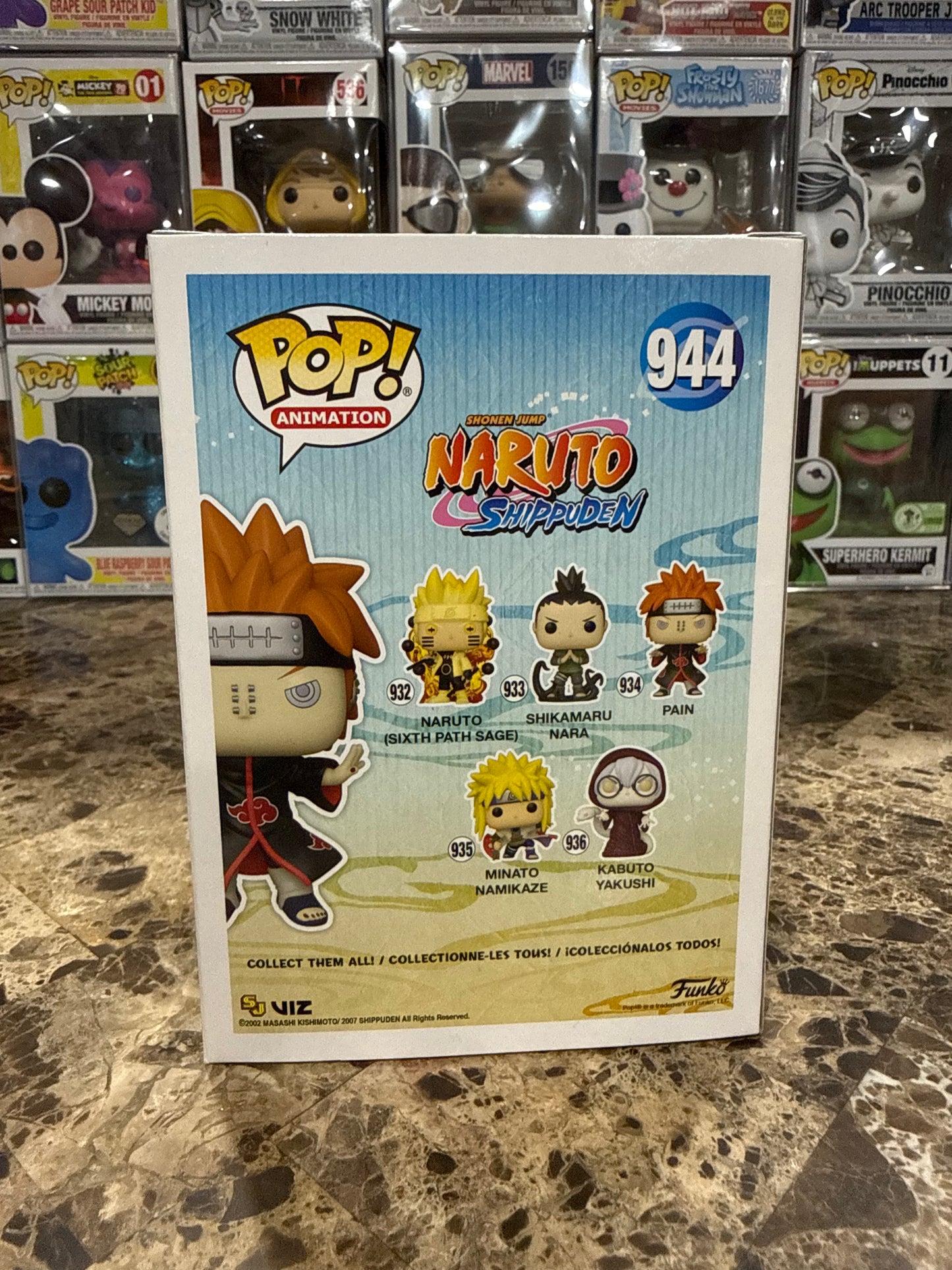 Pain (Almighty Push) (Glow in the Dark Chalice Collectibles Exclusive) #944 Naruto Shippuden - Funko Pop!