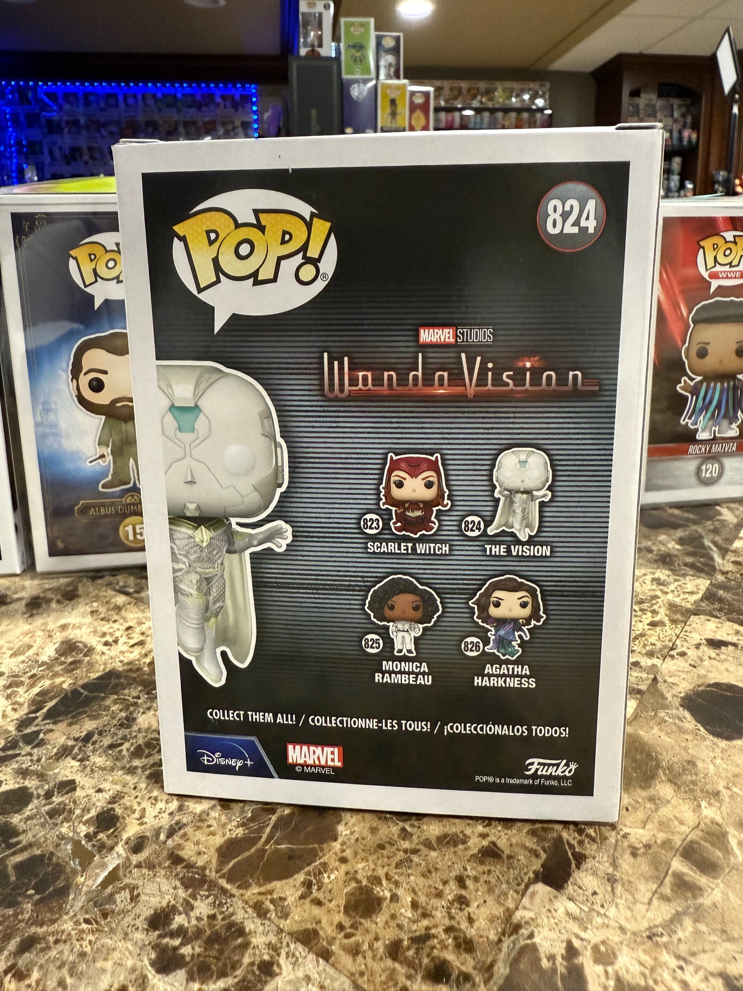 The Vision Funko Pop #824