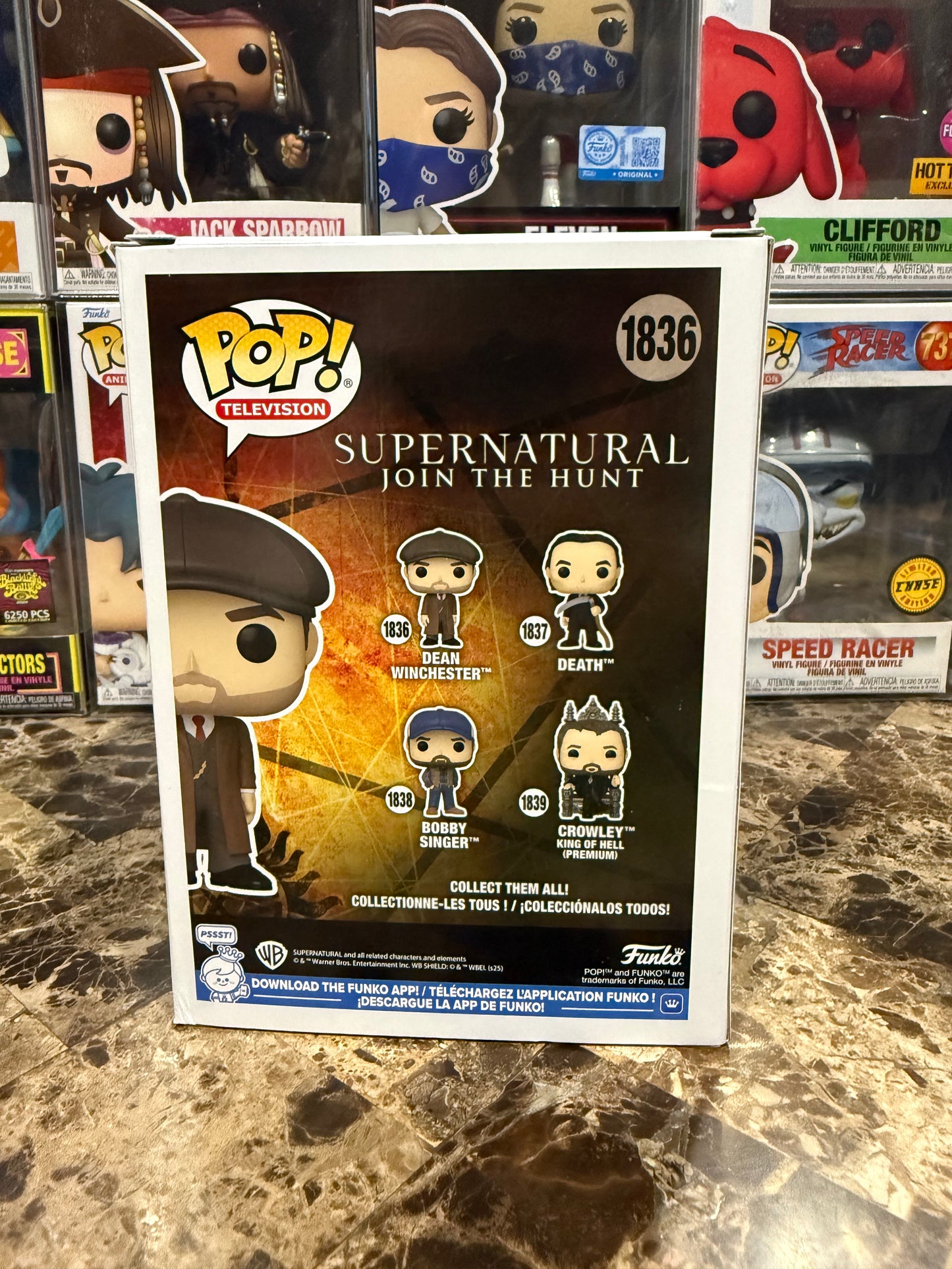 Dean Winchester #1836 Supernatural - Funko Pop!