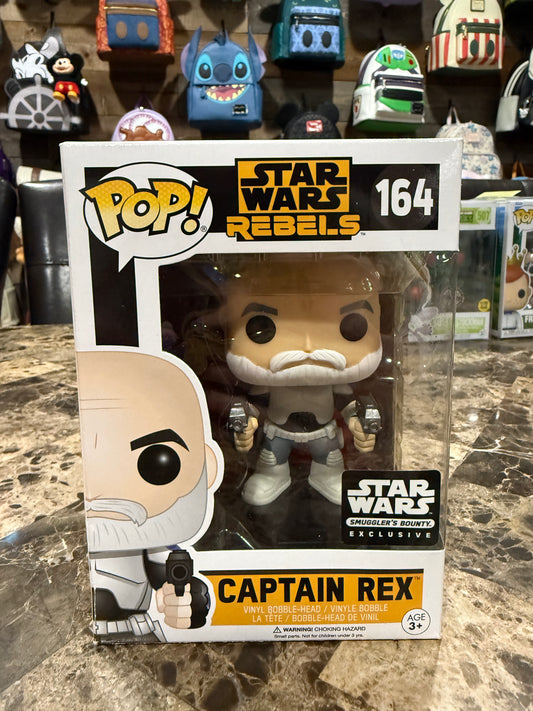 Captain Rex (Smuggler's Bounty Exclusive) #164 Star Wars Rebels - Funko Pop!