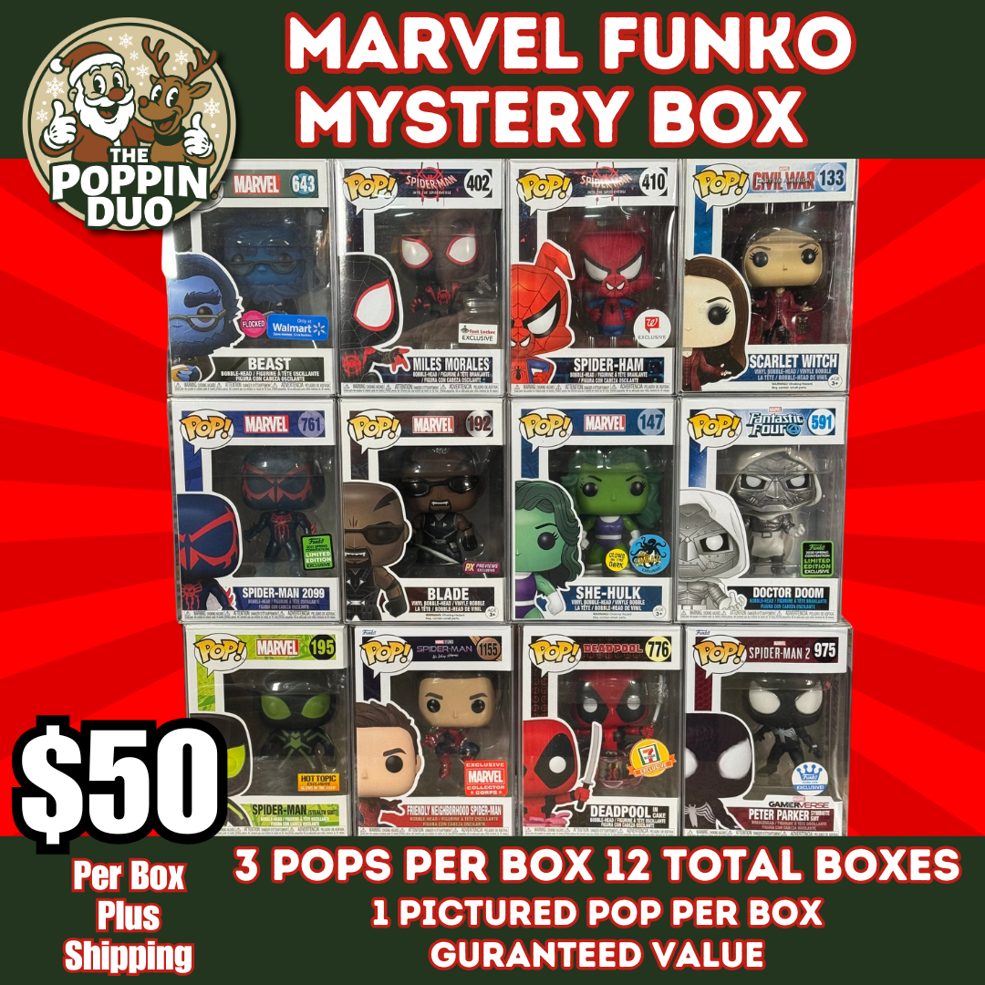 Marvel Funko Pop Mystery Box!
