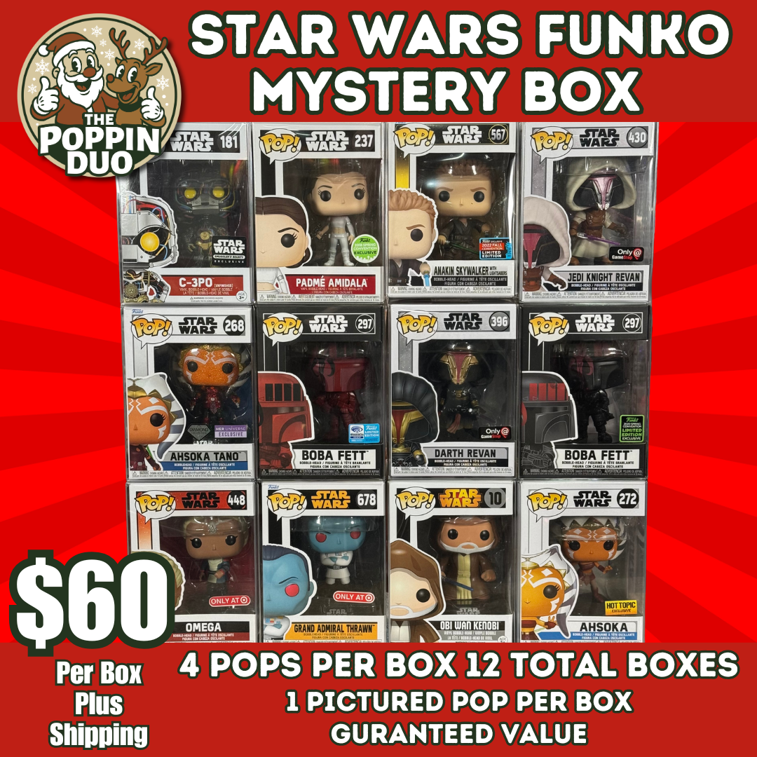 Star Wars Funko Pop Mystery Box!