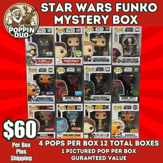 Star Wars Funko Pop Mystery Box!
